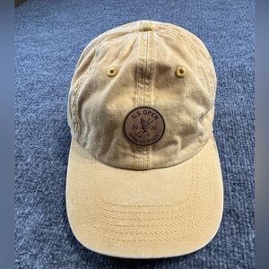Winged Foot U.S. Open Tan Yellow Golf Hat Imperial